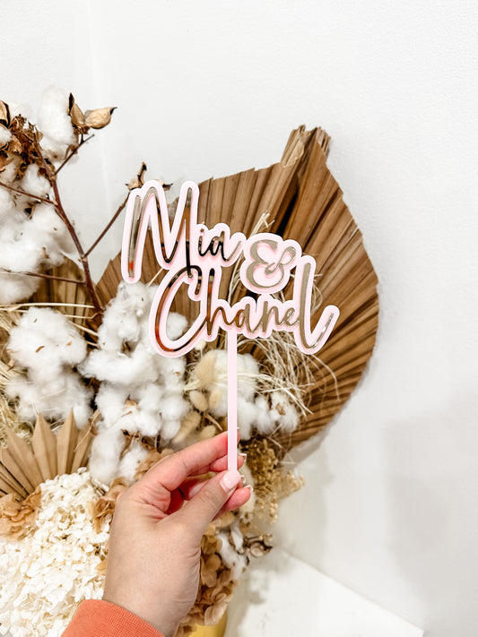 Double Layered Topper